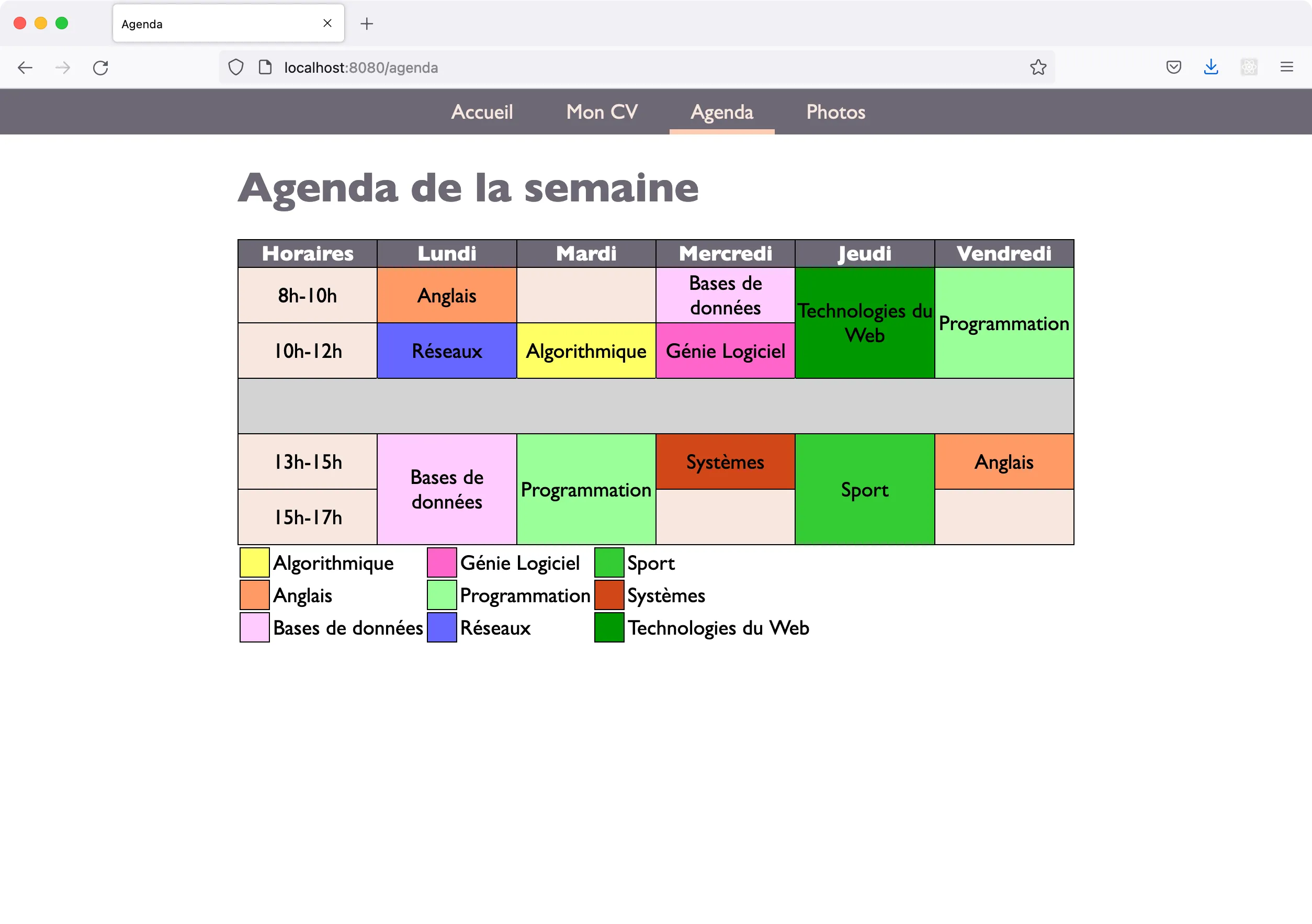Agenda